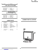 Предварительный просмотр 39 страницы Sharp 32UF6 Service Manual