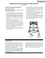 Предварительный просмотр 5 страницы Sharp 33ML400 Service Manual