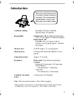 Preview for 3 page of Sharp 340L - UX B/W Thermal Transfer Operation Manual