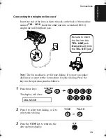 Preview for 15 page of Sharp 340L - UX B/W Thermal Transfer Operation Manual