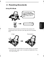 Предварительный просмотр 73 страницы Sharp 340L - UX B/W Thermal Transfer Operation Manual