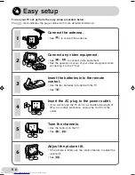 Предварительный просмотр 6 страницы Sharp 34H-F200F Operation Manual