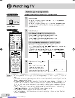 Предварительный просмотр 12 страницы Sharp 34H-F200F Operation Manual