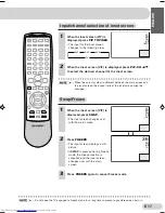 Предварительный просмотр 17 страницы Sharp 34H-F200F Operation Manual