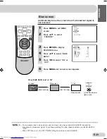 Предварительный просмотр 29 страницы Sharp 34H-F200F Operation Manual