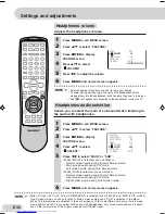 Предварительный просмотр 32 страницы Sharp 34H-F200F Operation Manual