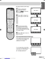 Предварительный просмотр 43 страницы Sharp 34H-F200F Operation Manual