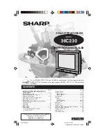 Предварительный просмотр 1 страницы Sharp 36C230 Operation Manual