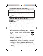 Предварительный просмотр 3 страницы Sharp 36C230 Operation Manual