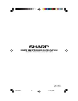 Предварительный просмотр 52 страницы Sharp 36C230 Operation Manual