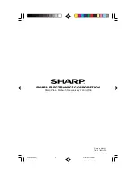 Предварительный просмотр 52 страницы Sharp 36C231 Operation Manual