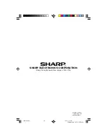 Предварительный просмотр 60 страницы Sharp 36F630 Operation Manual