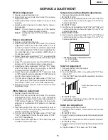 Предварительный просмотр 11 страницы Sharp 36F830 Service Manual