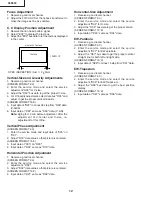 Предварительный просмотр 12 страницы Sharp 36F830 Service Manual