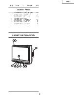 Предварительный просмотр 45 страницы Sharp 36F830 Service Manual