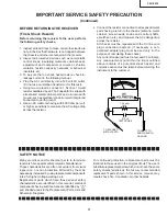 Предварительный просмотр 3 страницы Sharp 36u-f510 Service Manual