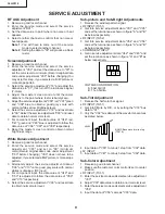 Предварительный просмотр 9 страницы Sharp 36u-f510 Service Manual