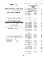 Предварительный просмотр 26 страницы Sharp 36u-f510 Service Manual