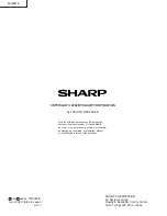 Предварительный просмотр 38 страницы Sharp 36u-f510 Service Manual