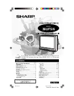 Sharp 36UF5 Operation Manual предпросмотр