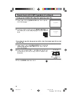 Preview for 22 page of Sharp 36UF5 Operation Manual