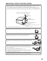 Предварительный просмотр 6 страницы Sharp 37D40U - LC - 37" LCD TV Operation Manual