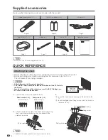 Предварительный просмотр 7 страницы Sharp 37D40U - LC - 37" LCD TV Operation Manual