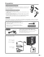 Предварительный просмотр 14 страницы Sharp 37D40U - LC - 37" LCD TV Operation Manual