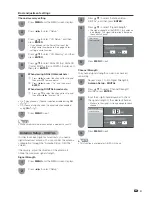 Предварительный просмотр 22 страницы Sharp 37D40U - LC - 37" LCD TV Operation Manual