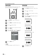 Предварительный просмотр 33 страницы Sharp 37D40U - LC - 37" LCD TV Operation Manual