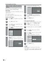 Предварительный просмотр 39 страницы Sharp 37D40U - LC - 37" LCD TV Operation Manual