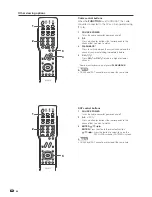 Предварительный просмотр 47 страницы Sharp 37D40U - LC - 37" LCD TV Operation Manual