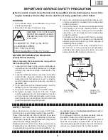 Preview for 5 page of Sharp 37D6U - LC - 37" LCD TV Service Manual