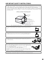 Предварительный просмотр 6 страницы Sharp 37D7U - LC - 37" LCD TV Operation Manual