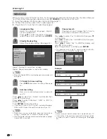 Предварительный просмотр 19 страницы Sharp 37D7U - LC - 37" LCD TV Operation Manual