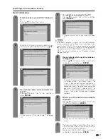 Предварительный просмотр 22 страницы Sharp 37D7U - LC - 37" LCD TV Operation Manual