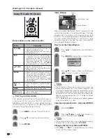 Предварительный просмотр 25 страницы Sharp 37D7U - LC - 37" LCD TV Operation Manual