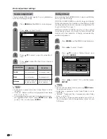 Предварительный просмотр 49 страницы Sharp 37D7U - LC - 37" LCD TV Operation Manual