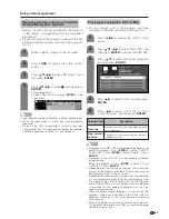 Предварительный просмотр 64 страницы Sharp 37D7U - LC - 37" LCD TV Operation Manual