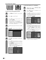 Предварительный просмотр 81 страницы Sharp 37D7U - LC - 37" LCD TV Operation Manual