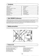 Предварительный просмотр 2 страницы Sharp 37DT-25S Operation Manual