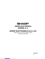 Preview for 26 page of Sharp 37ET-35H Operation Manual