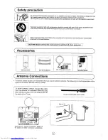 Предварительный просмотр 6 страницы Sharp 37FT-15H Operation Manual