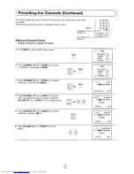 Предварительный просмотр 11 страницы Sharp 37FT-15H Operation Manual