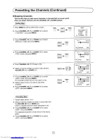 Предварительный просмотр 13 страницы Sharp 37FT-15H Operation Manual