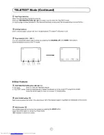 Предварительный просмотр 19 страницы Sharp 37FT-15H Operation Manual