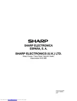 Предварительный просмотр 26 страницы Sharp 37FT-15H Operation Manual