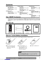 Предварительный просмотр 5 страницы Sharp 37GT-25H Operation Manual