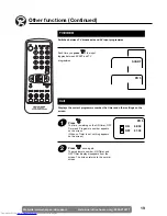 Предварительный просмотр 21 страницы Sharp 37GT-25H Operation Manual