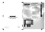 Предварительный просмотр 1 страницы Sharp 37HV4U - LC - 37" LCD TV Operation Manual